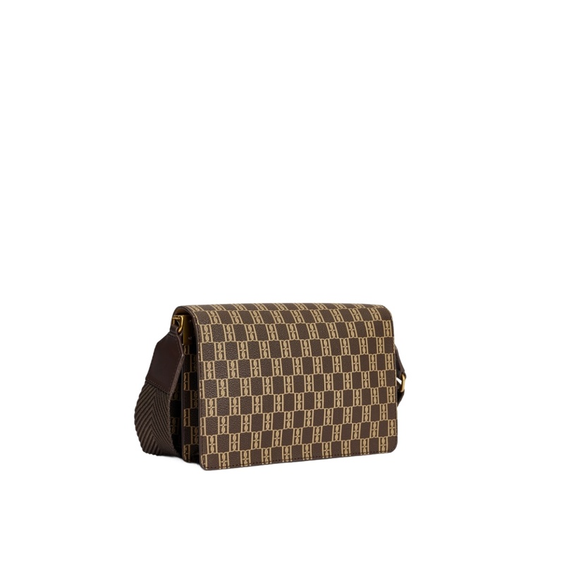 By Malene Birger Crossbody Loenna Monogram Brun 2