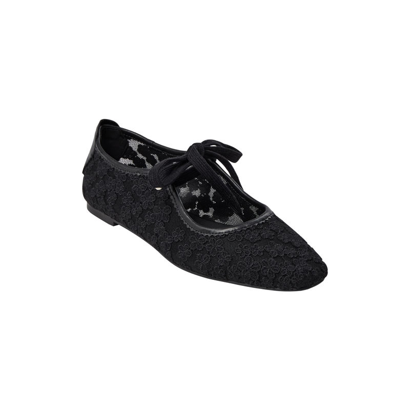 Sofie Schnoor Ballerina Sko EllieSW Sort Str. 36 2