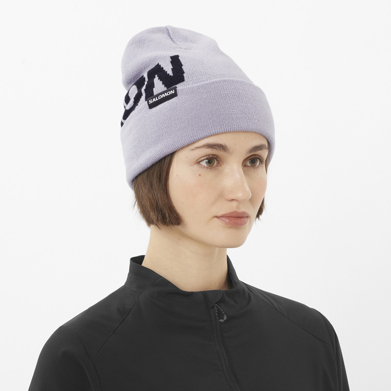 Salomon Mössa Hermitage beanie Lila 3