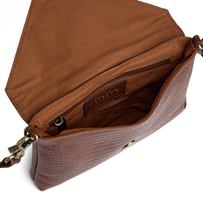 Depeche Clutch Cognac 3