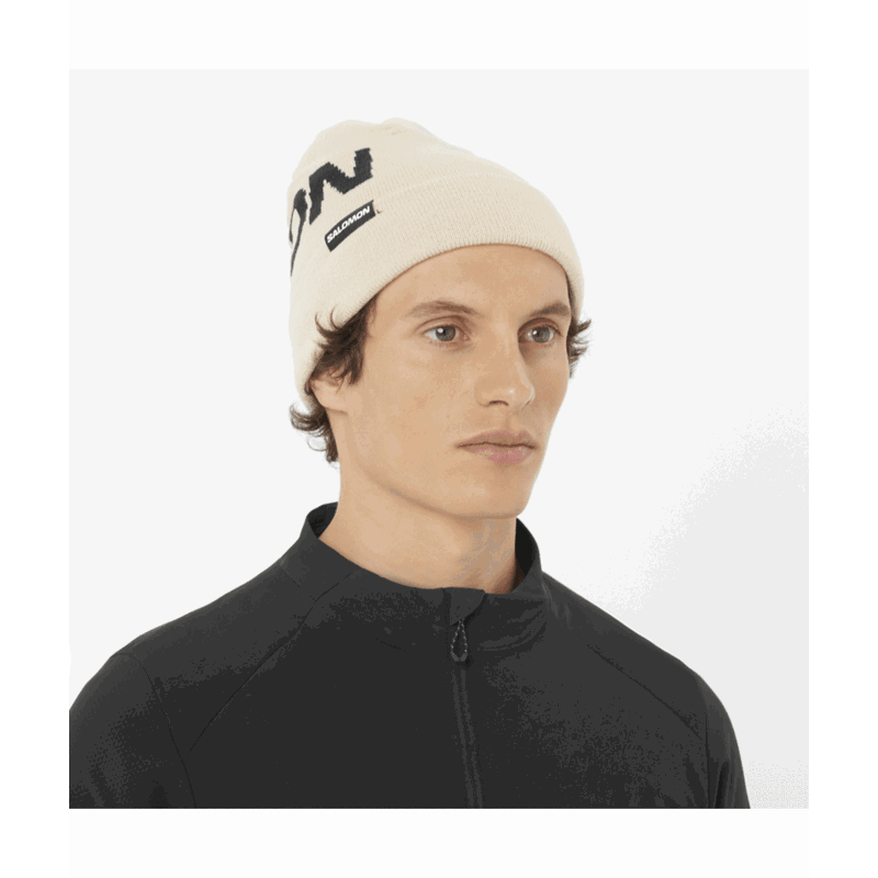 Salomon Mössa Hermitage beanie Creme 2