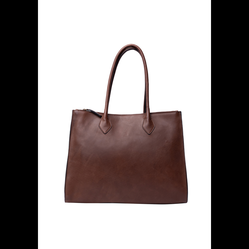 RE:DESIGNED Skuldertaske Ora Big Brun 1