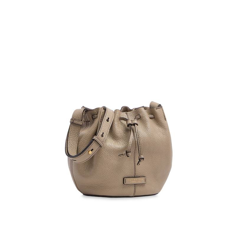 The Bridge Bucket Bag Marisa Beige/grå 2