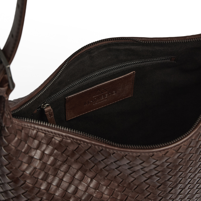 MARKBERG Skuldertaske TribecaMBG  Weave M. Brun 14" 7