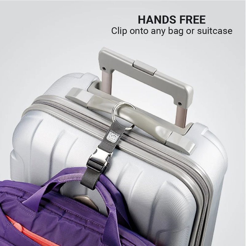Go Travel Bagageklips Sort 4