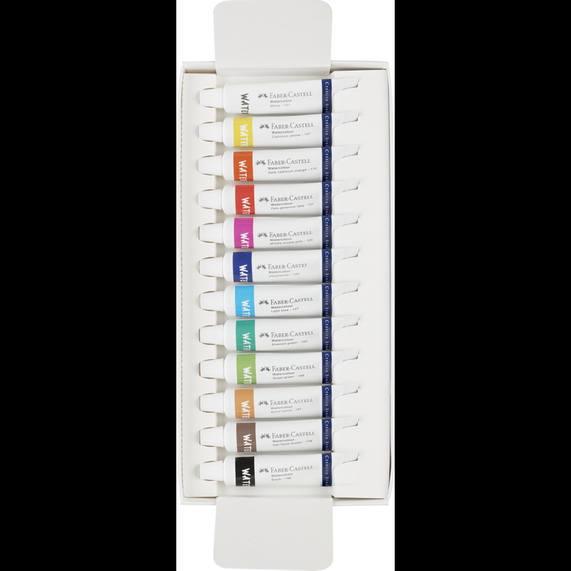 Faber-Castell Vandfarver i Tube 12 stk Multi 3