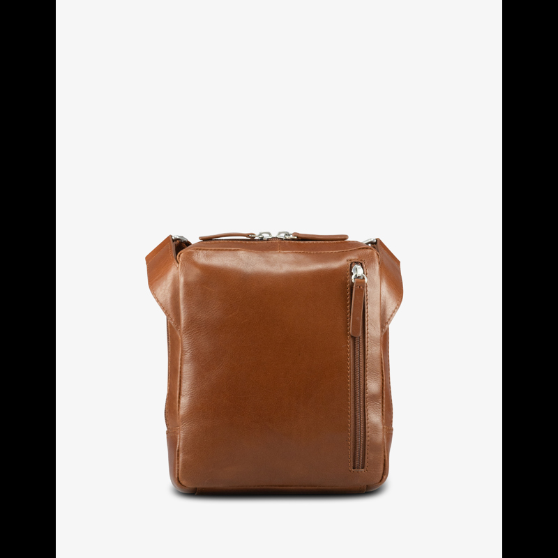 Jost Skuldertaske XS Skagen Cognac 4