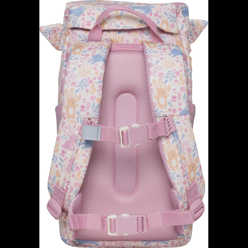 Beckmann Barnryggsäck Classic Bunny Rosa 4