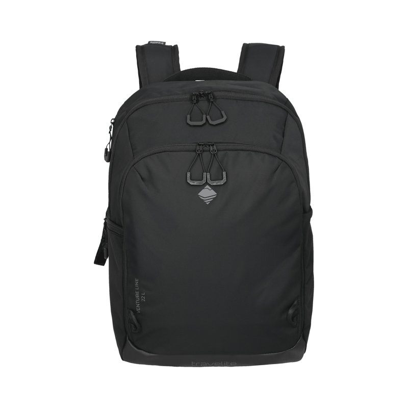 travelite Ryggsäck Venture Line Svart 15" 1