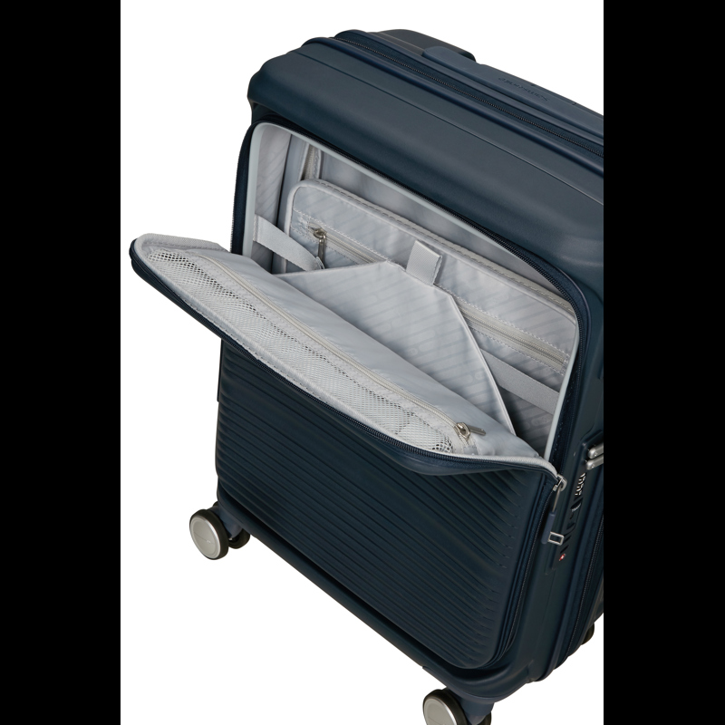 Samsonite Kuffert Paralux HS M. blå 55 Cm 5