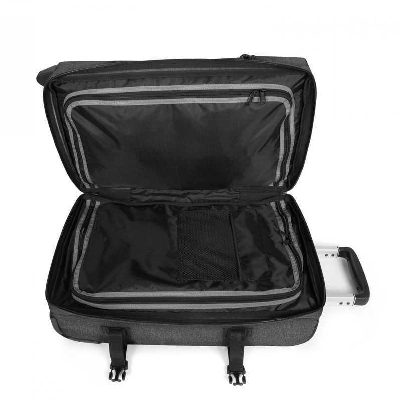 Eastpak Kuffert Transit'R Black denim Str S 5