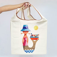 Antoni Legacy Totebag Den Lille Havfruen Pink
