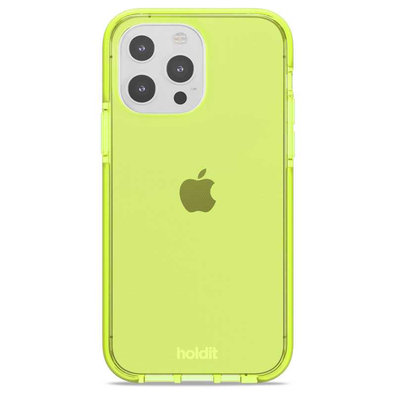 Holdit Mobilcover Seethru Grøn iPhone 13 Pro 1