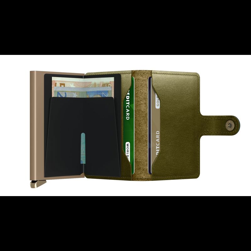 Secrid Kortholder Miniwallet Premium Oliven 3