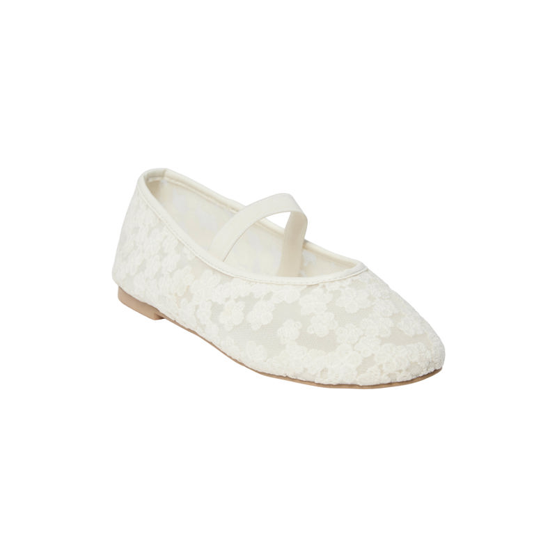 Sofie Schnoor Ballerina Sko AginySY Off Hvid Str. 34 2