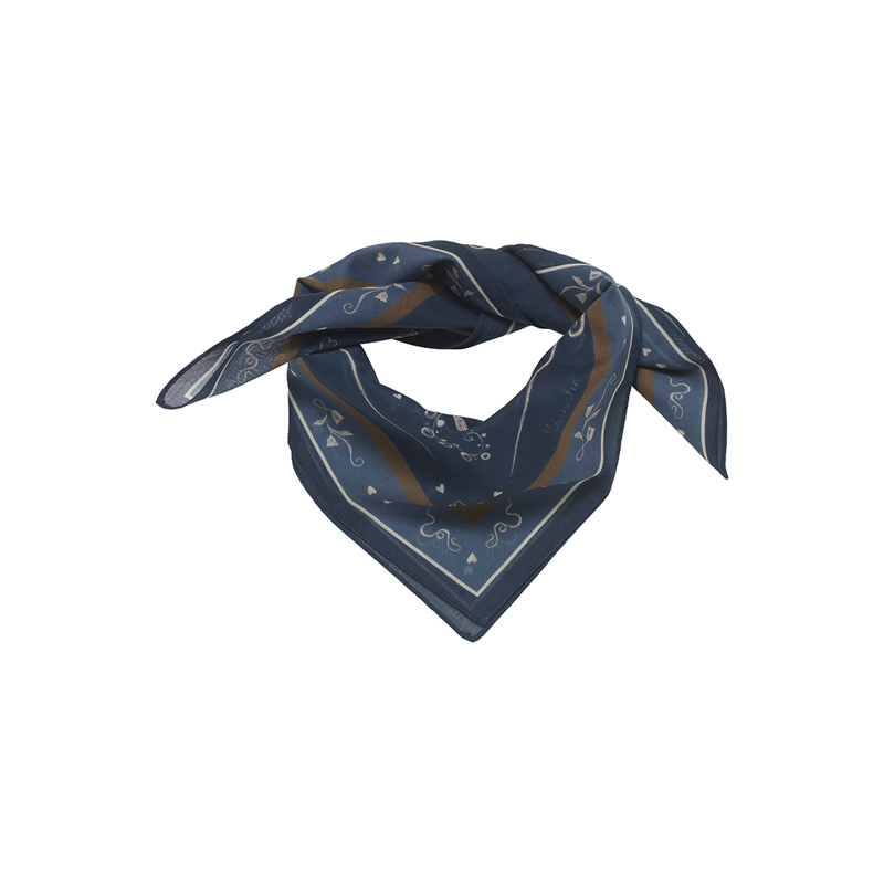 Maanesten Tørklæde Olena Navy 3