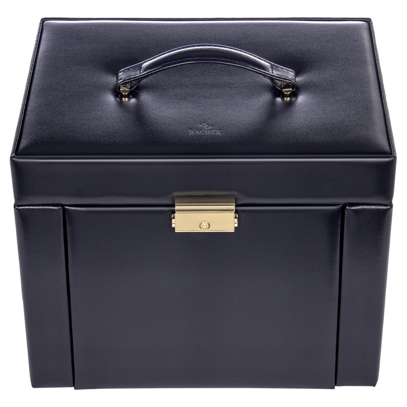 Sacher Smykkeskrin L Navy 4