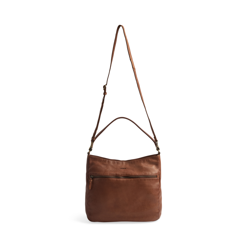 Aura Skuldertaske Salma  Cognac 6