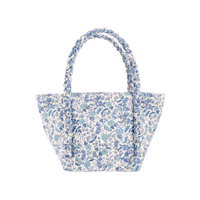 Bon Dep Shopper Small Liberty Serruria Blå Blomst 1