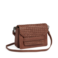MARKBERG Crossbody Vanyambg Weave Konjak 1