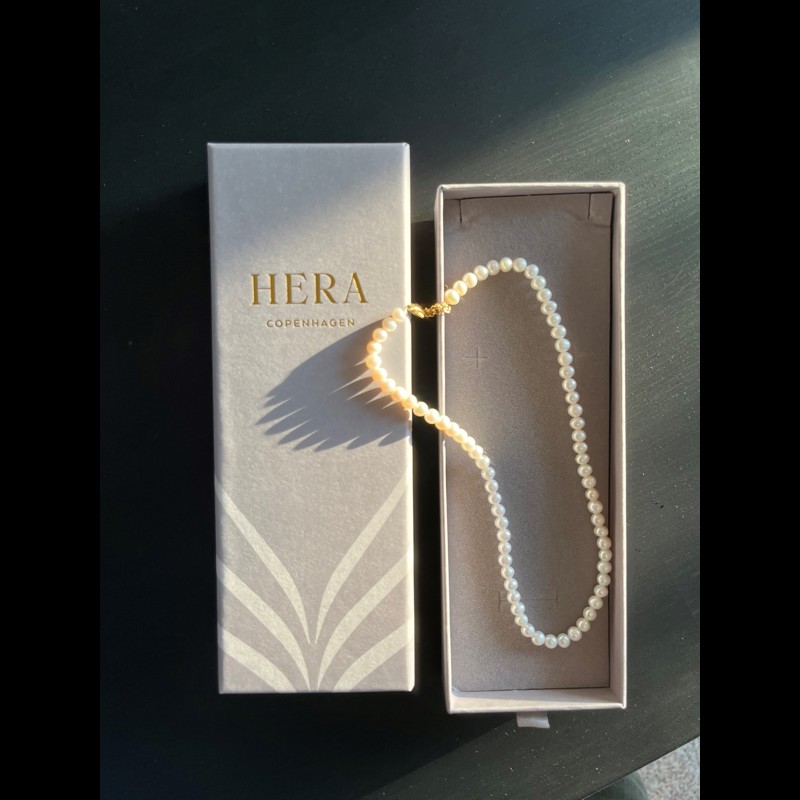 HERA Halskæde Havannah Hvid 2