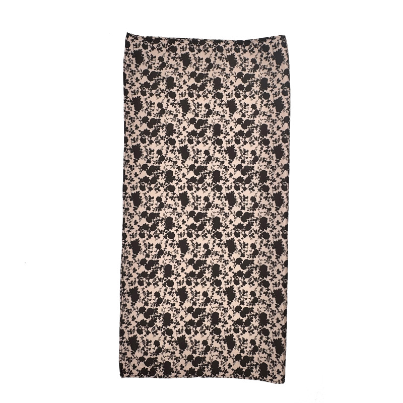 Conmé Tørklæde Emma Sort/Beige 5