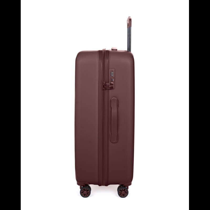 Aries Travel Kuffert Palermo Brun/rød 75 Cm 3