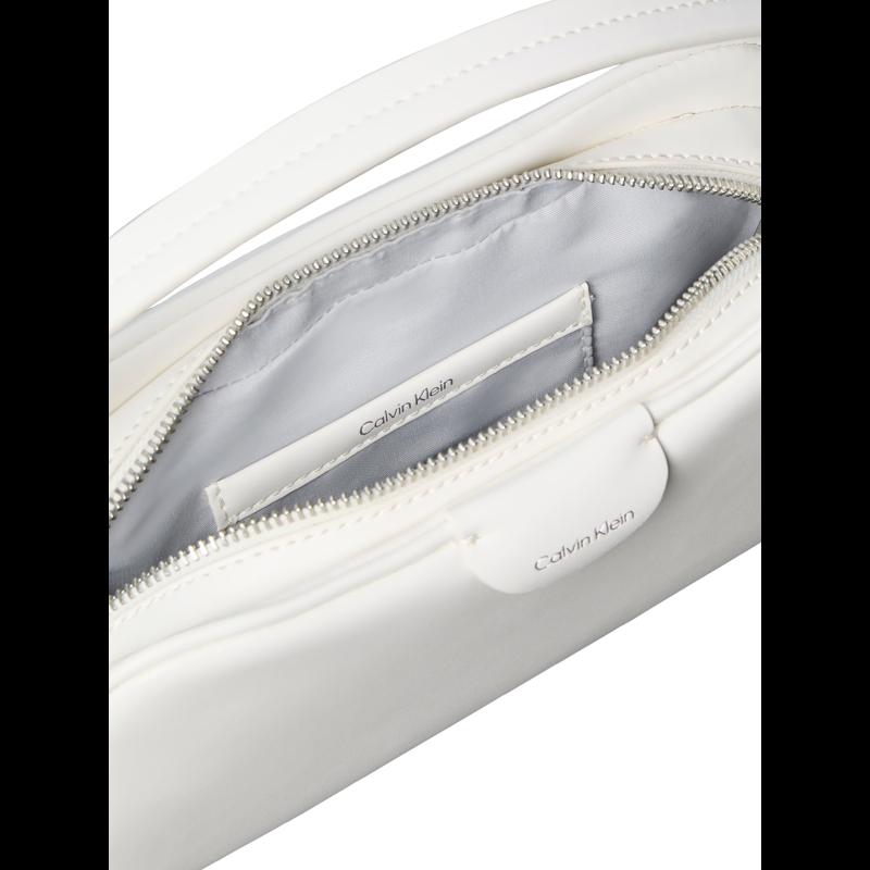Calvin Klein Håndtaske Embossed Logo Hvid 3
