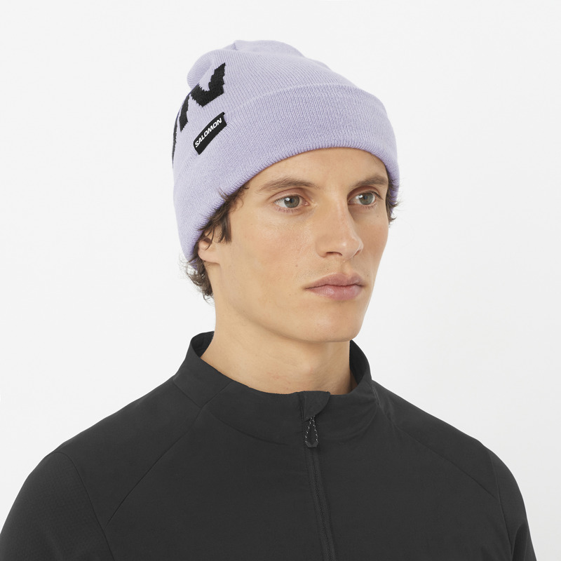Salomon Mössa Hermitage beanie Lila 2