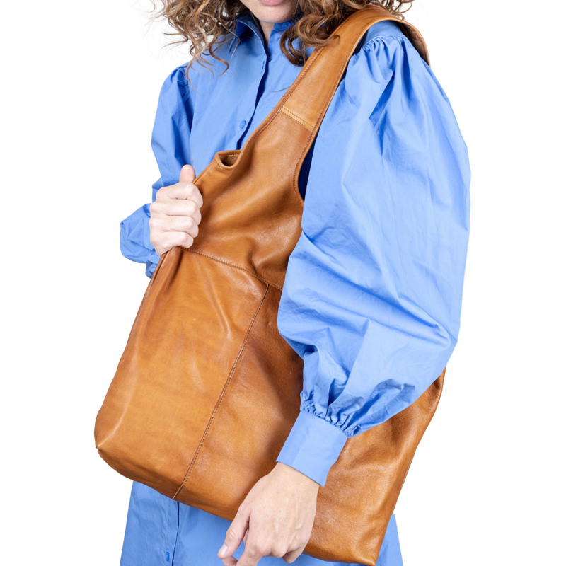 RE:DESIGNED Shopper Lyra Urban Cognac 15" 2