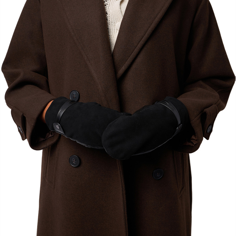 RE:DESIGNED Damhandske Lina Mitten Svart Str S 2