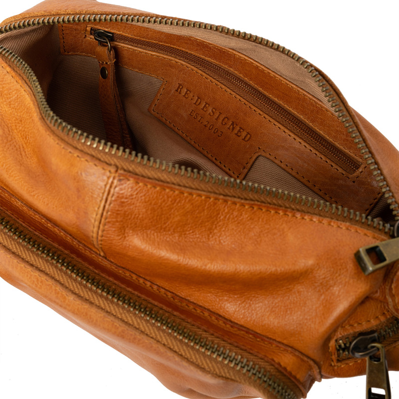 RE:DESIGNED Crossbody Lula Small Cognac/brun 6
