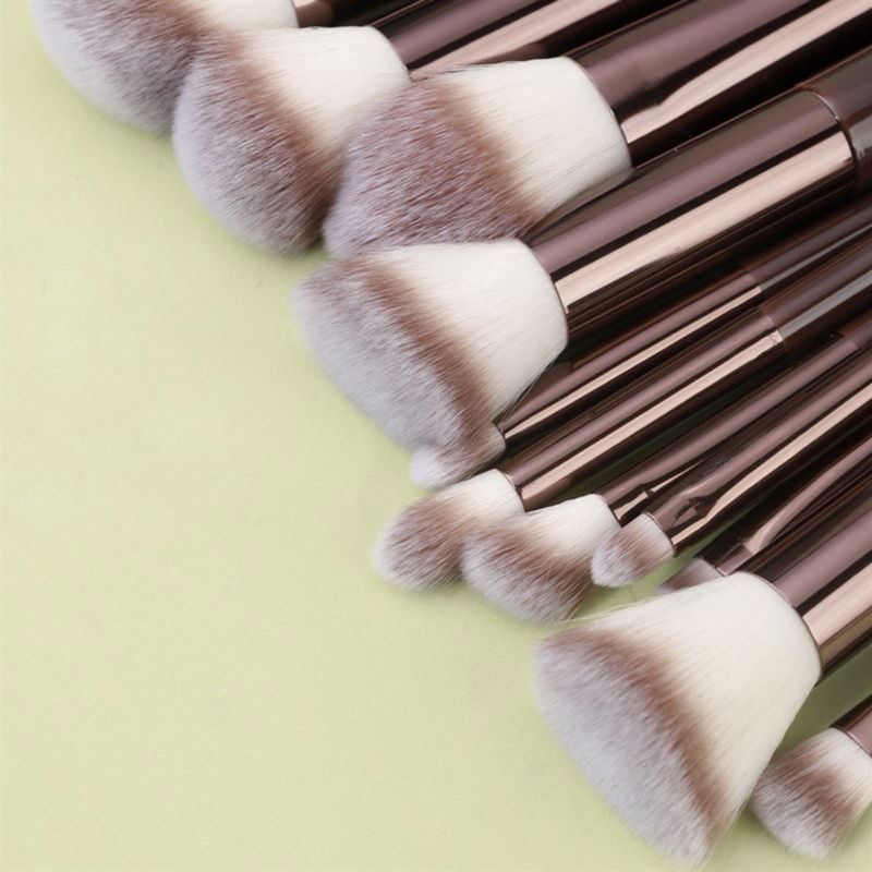 Technique Pro Makeupborste set Brun 3