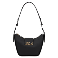 KARL LAGERFELD Axelväska Signature Svart/Guld 1