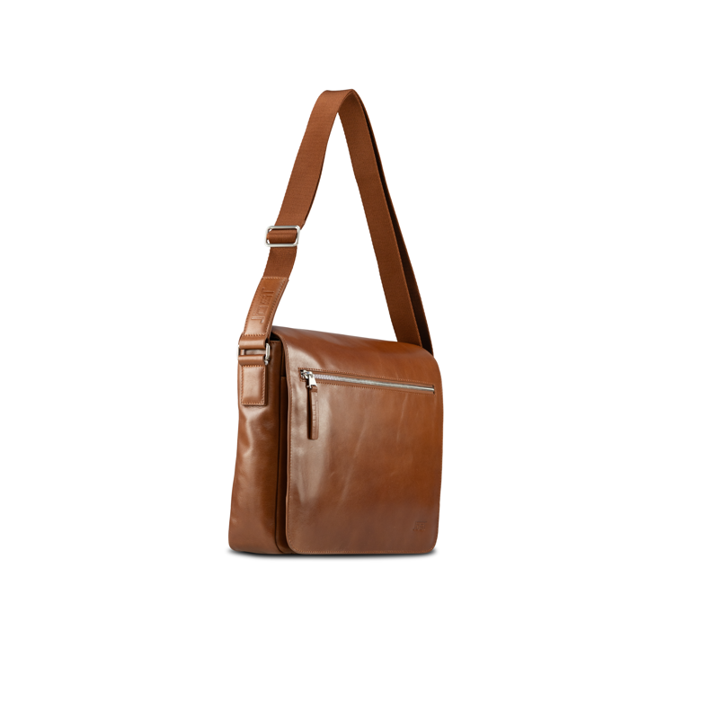 Jost Skuldertaske M Skagen Cognac 5