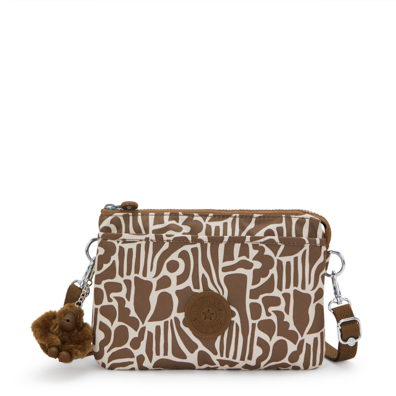 Kipling Crossbody Taske Riri Khaki 1