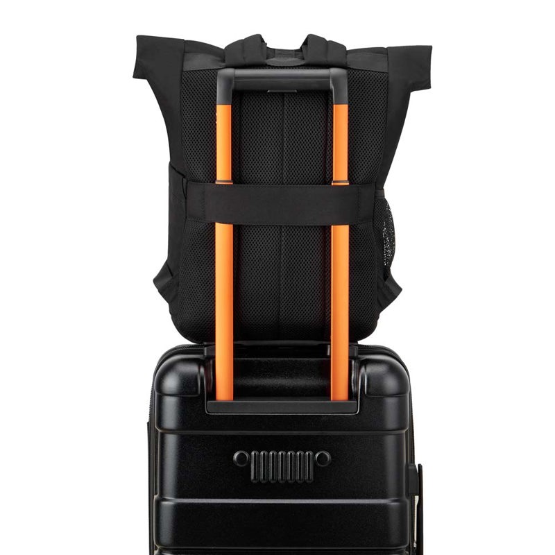 Jeep Rygsæk rolltop JS016D Sort 15" 8