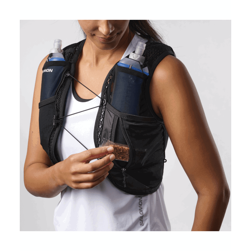 Salomon Löparväst Active Skin 4 Women Svart Str XL 5