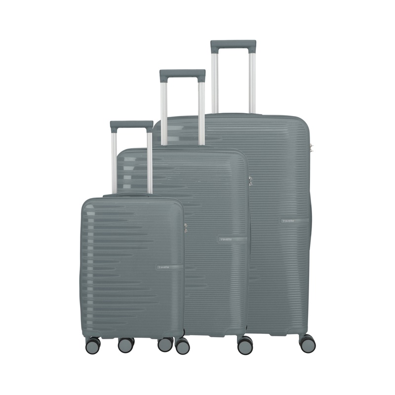 travelite Resväska set Pacific Grå 3 stk. 1