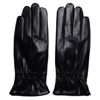 RE:DESIGNED Damhandske Lara Wool Svart Str S 1