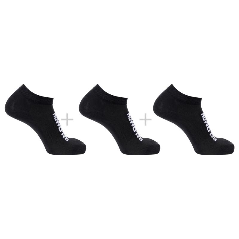 Salomon Strumpor Everyday Lite L 3-pak Svart Str. 42-44