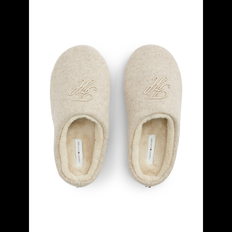 Tommy Hilfiger Slippers Beige Str. 37 4