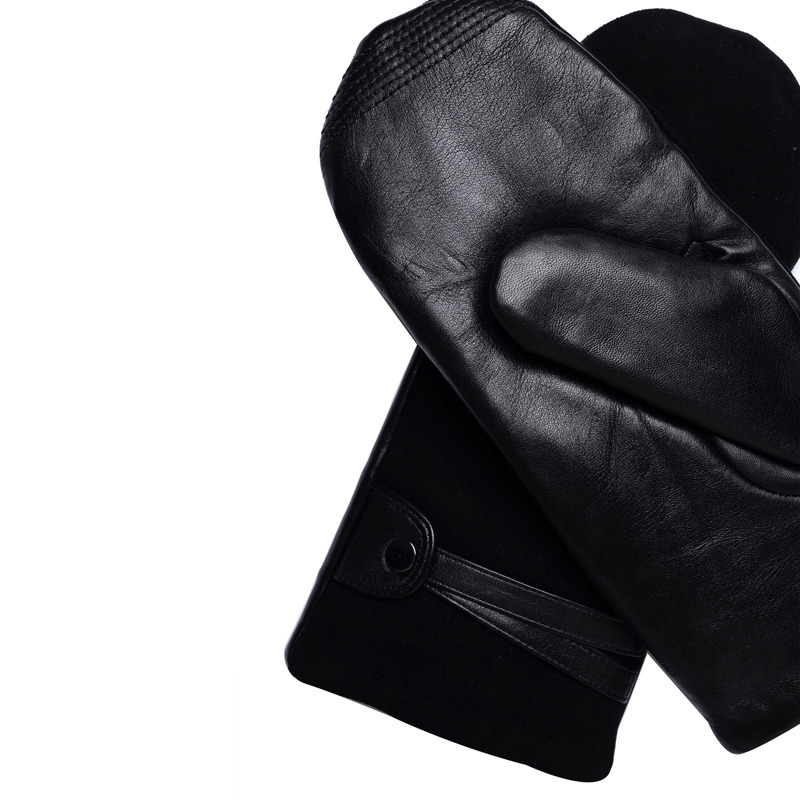 RE:DESIGNED Damhandske Lina Mitten Svart Str S 4