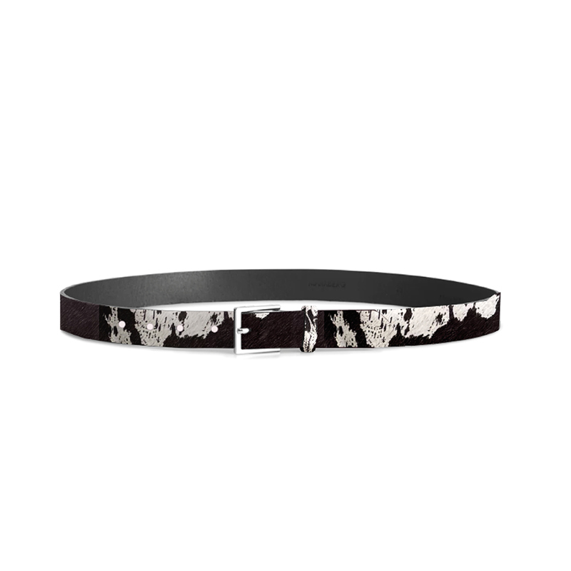 MARKBERG Damebælte Emira Cow Print Brun/Beige 95 Cm 1