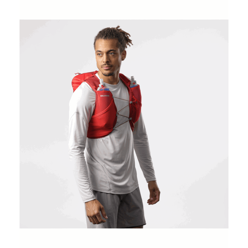 Salomon Löparväst Active Skin 8 Röd Str M 2