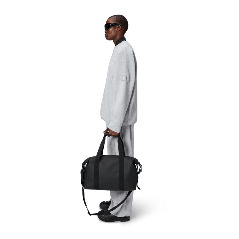 RAINS Rejsetaske Hilo Weekend Bag S Sort 4