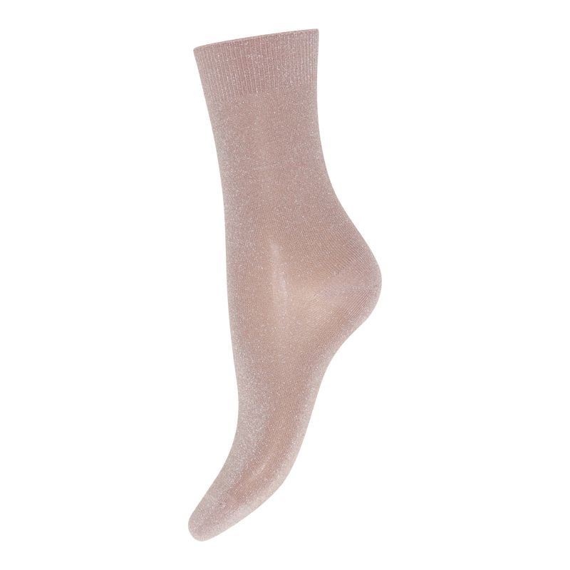 Conmé Strømper Lurex Gammel Rosa Str. 37-39 1