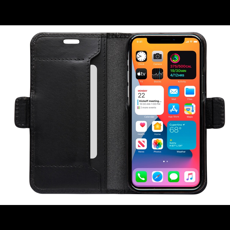dbramante1928 Mobilcover Copenhagen Slim Sort iPhone 12 Mini 4
