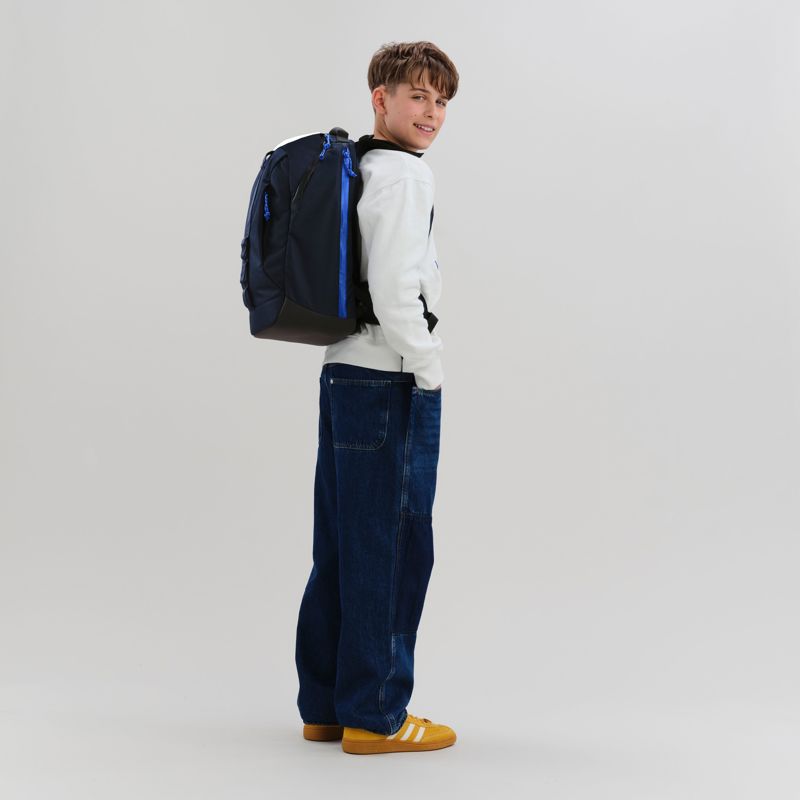 Satch Skolväska CON:NEXT Dark Blue M. blå 8