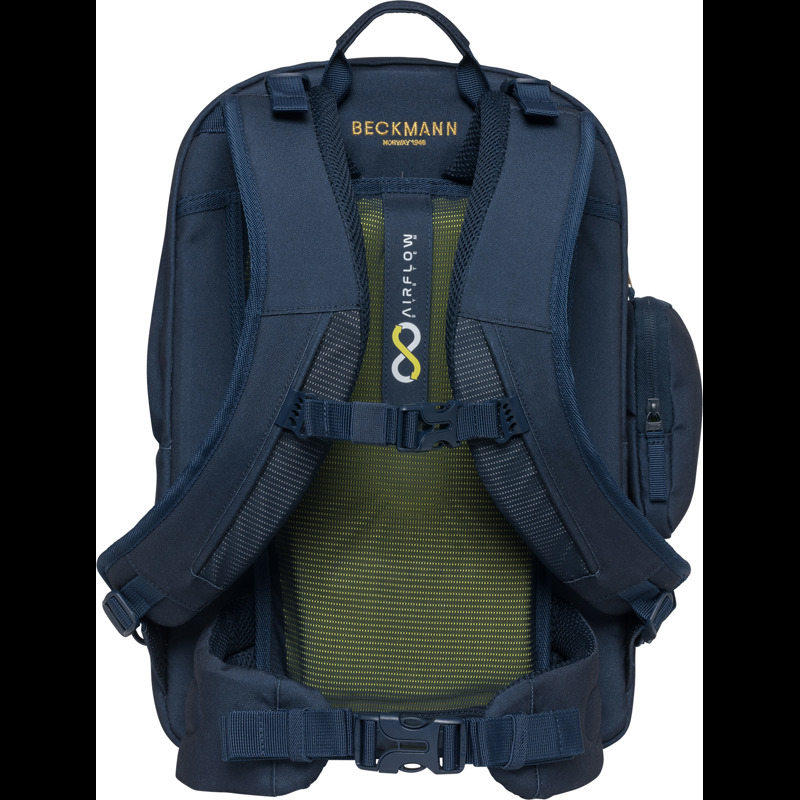Beckmann Skoletaske Sport Air Blue G. Navy/guld 3